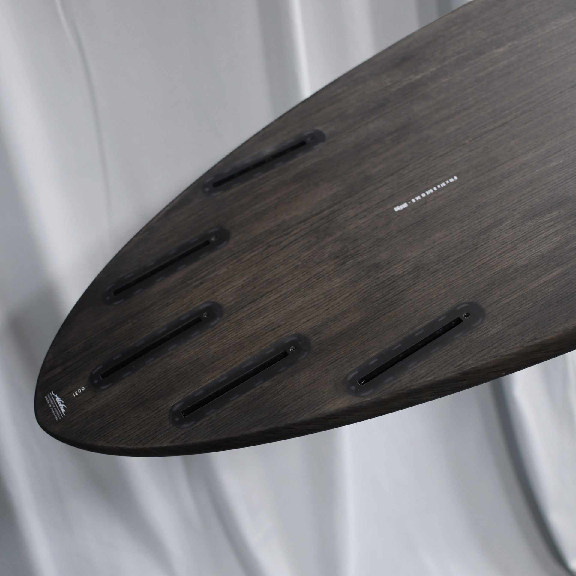 Aloha Skegg Shortboard Ecoskin Surfboard - Black