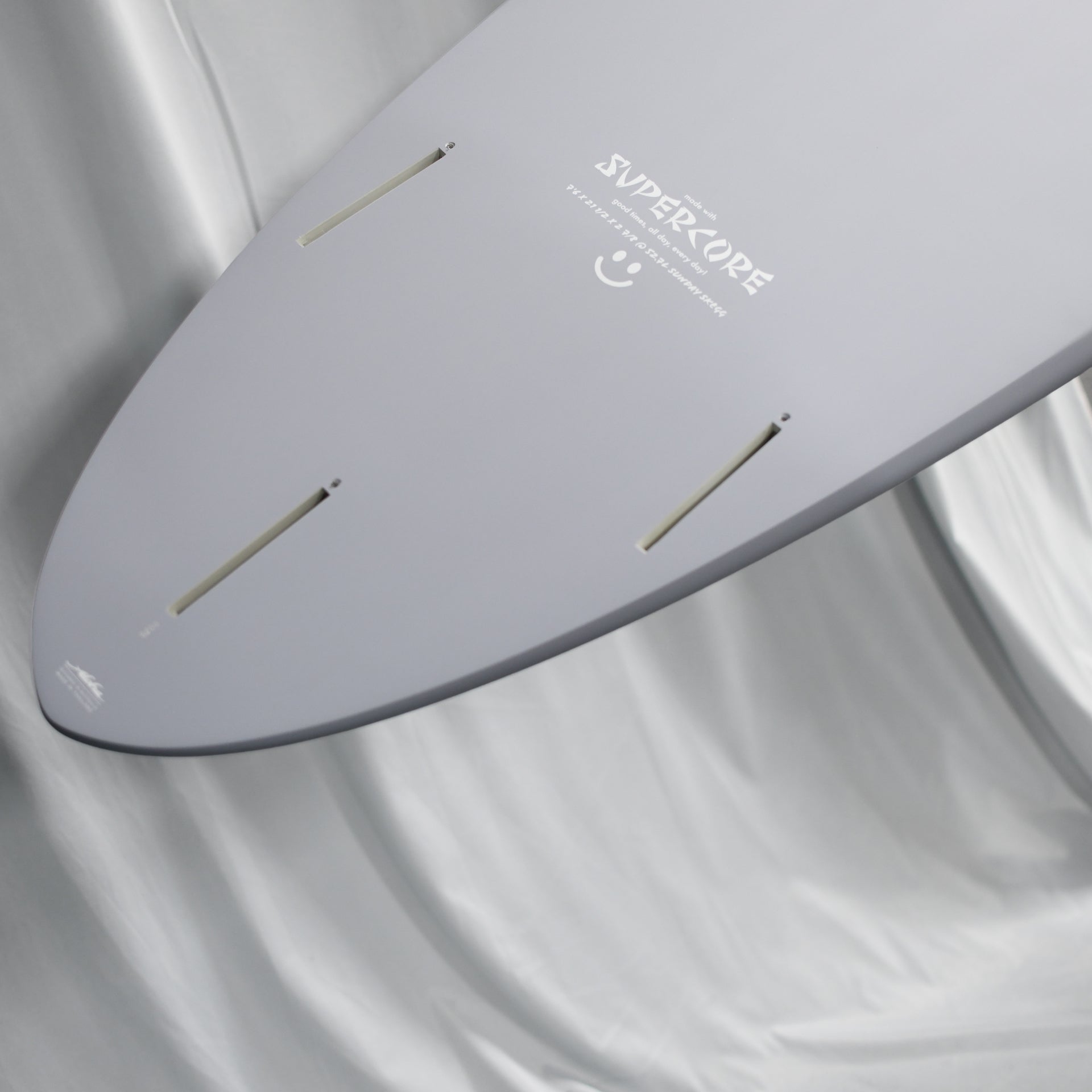 Aloha Smile Sunday Skegg Supercore Mid Length (Future) Surfboard - Sky