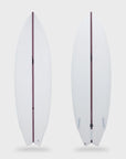 Aloha Wing Man 3F Future Shadow Force Surfboard Clear/Blood Stringer