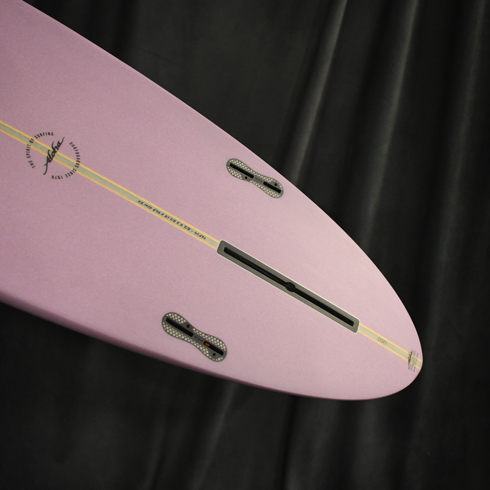 Aloha EZ Mid PU PVCP Surfboard - Lavender