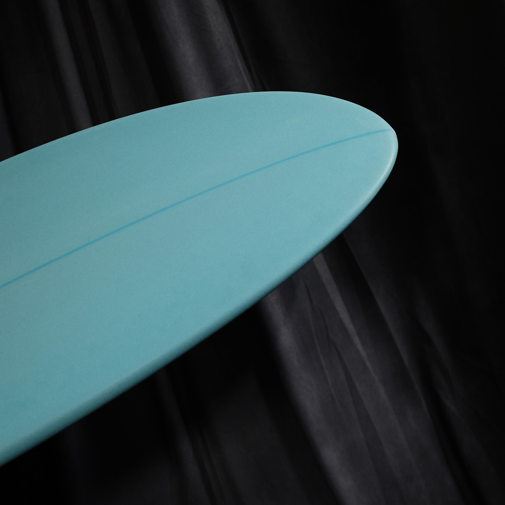 Aloha Jalaan Peanut PU Mid Length Surfboard - Aqua