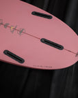 Aloha Jalaan Peanut PU Mid Length Surfboard - Berry