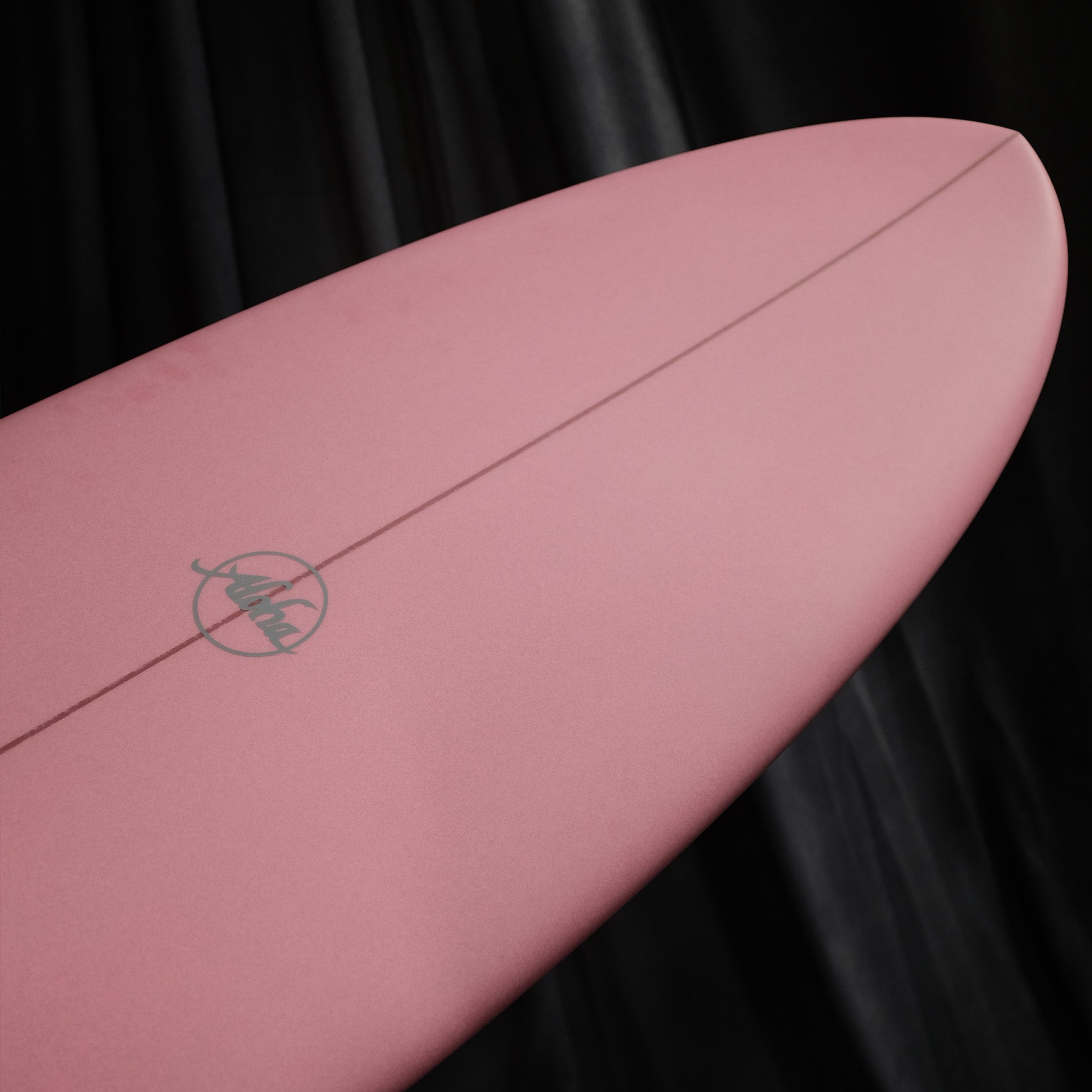 Aloha Jalaan Peanut PU Mid Length Surfboard - Berry