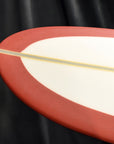 Aloha PinTail Noserider Longboard Tint & Polish Surfboard - Blood Red