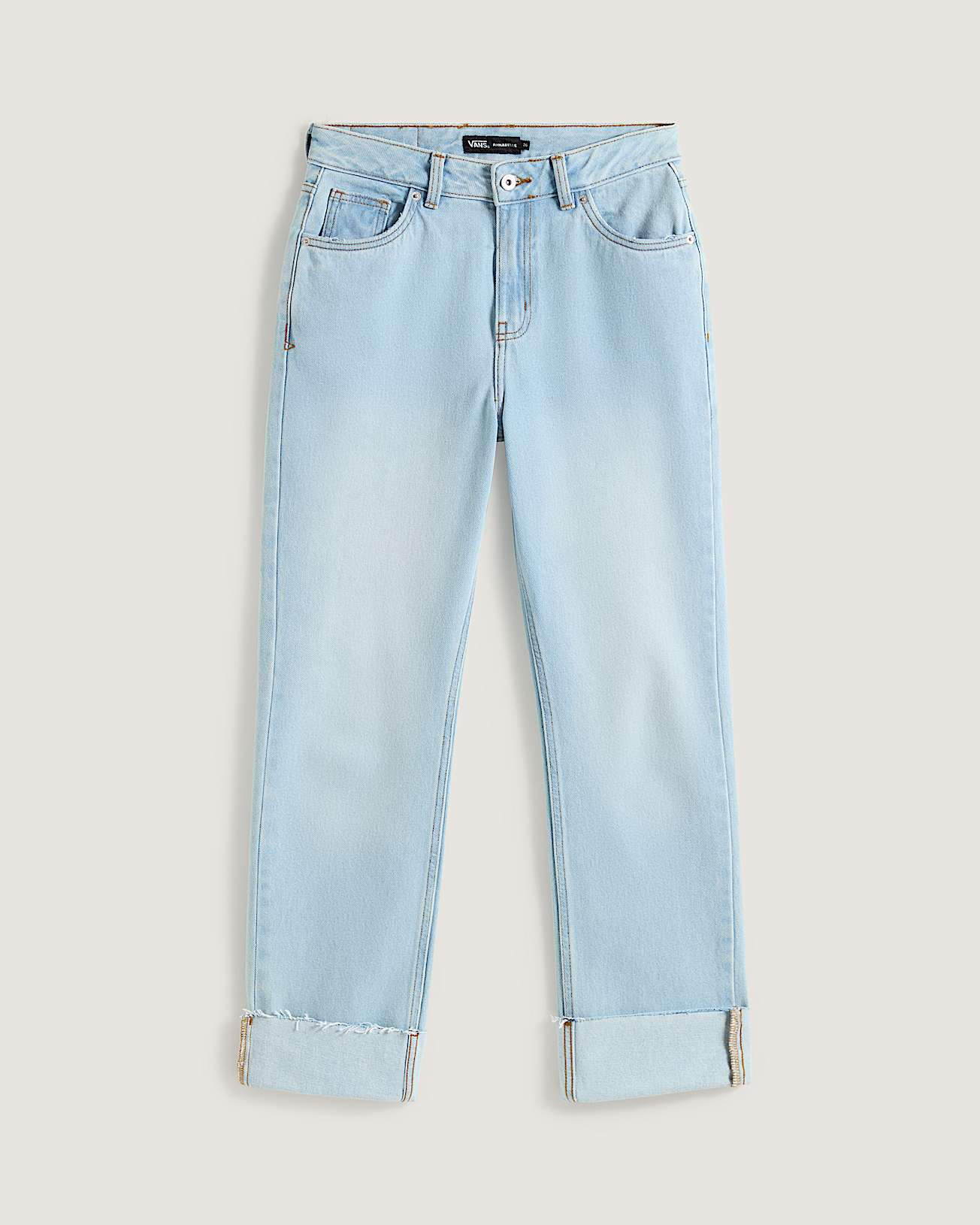 Vans Womens Annabelle Trousers - Light Stonewash - ManGo Surfing