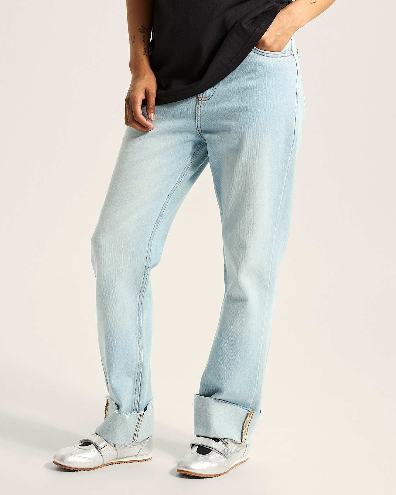 Vans Womens Annabelle Trousers - Light Stonewash - ManGo Surfing
