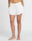 Volcom Womens Sunny Daze Shorts - Bone - ManGo Surfing