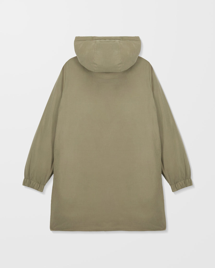 Volcom Womens Sleepi Puff Up Parka - Wintermoss - ManGo Surfing