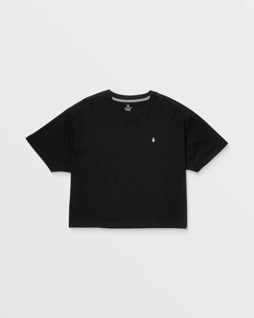 Volcom Womens Stone Blanks Up T-Shirt - Black - ManGo Surfing