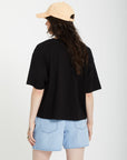Volcom Womens Stone Blanks Up T-Shirt - Black - ManGo Surfing