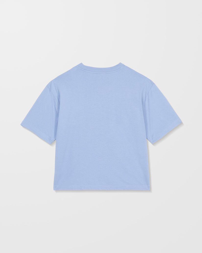 Volcom Womens Stone Blanks Up T-Shirt - Carolina Blue - ManGo Surfing