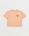 Volcom Womens Dial T-Shirt - Sand Brown - ManGo Surfing