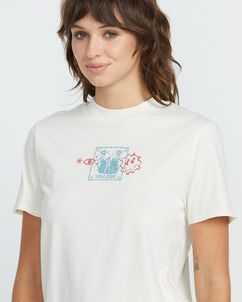 Volcom Womens Filip Rygalski T-Shirt - BONE