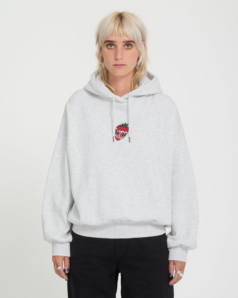 Volcom Womens Eyeson Hoodie - Bone Heather