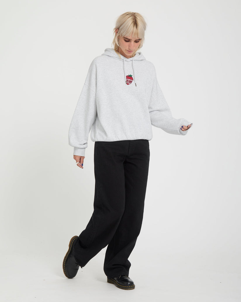 Volcom Womens Eyeson Hoodie - Bone Heather