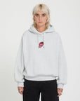 Volcom Womens Eyeson Hoodie - Bone Heather