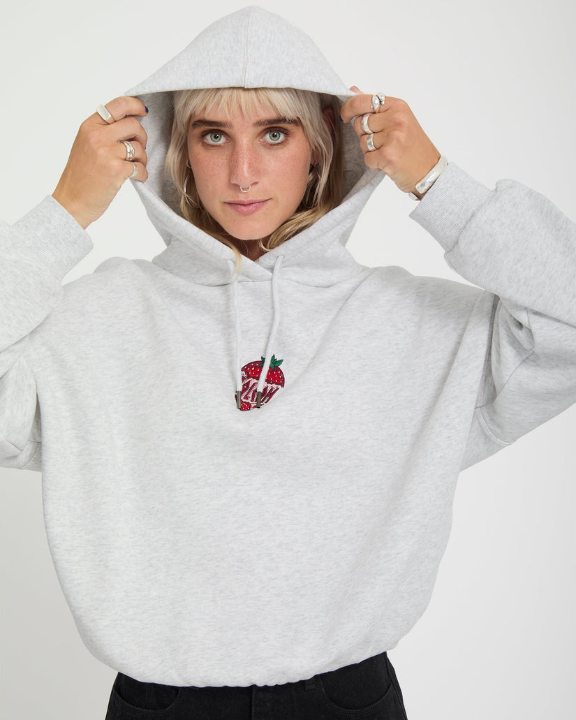 Volcom Womens Eyeson Hoodie - Bone Heather