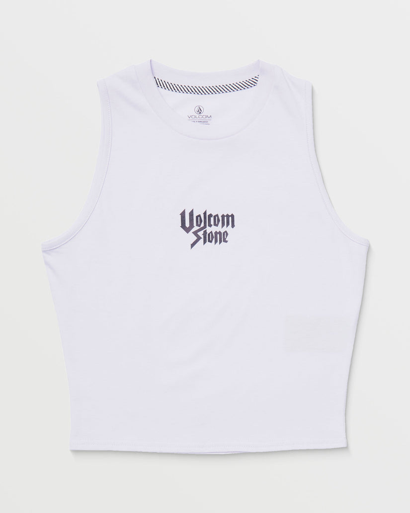 Volcom Womens Stoneher Tank Top - Dusty Lavender - ManGo Surfing