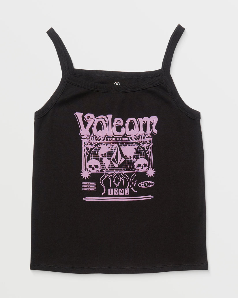 Volcom Womens 1991 Strappy Tank Top - Black - ManGo Surfing