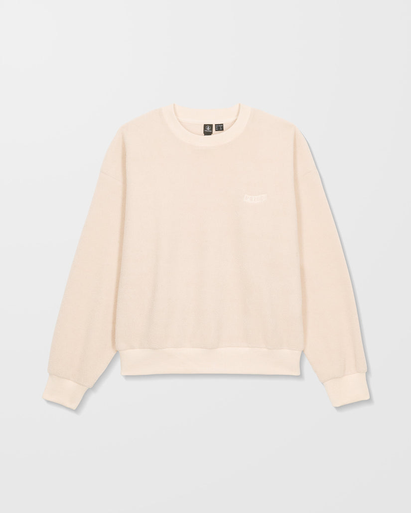 Volcom Womens Too Doo Sweatshirt - Khakiest - ManGo Surfing