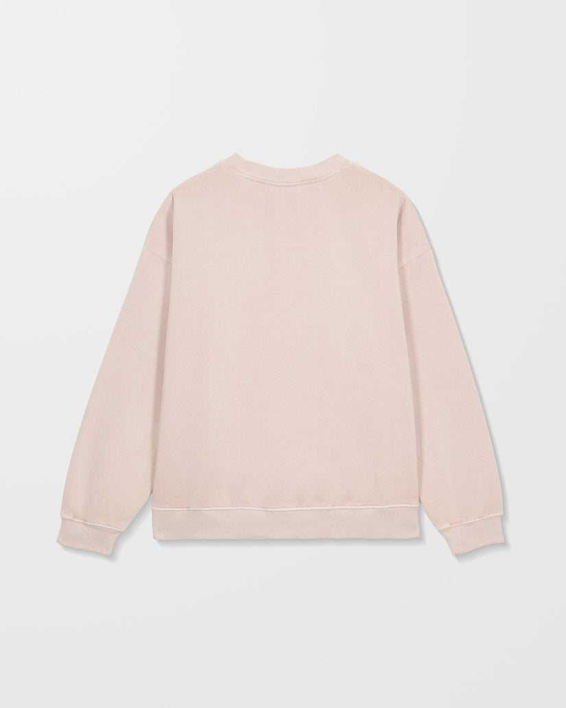 Volcom Womens Stone Soft Sweatshirt - Khakiest - ManGo Surfing