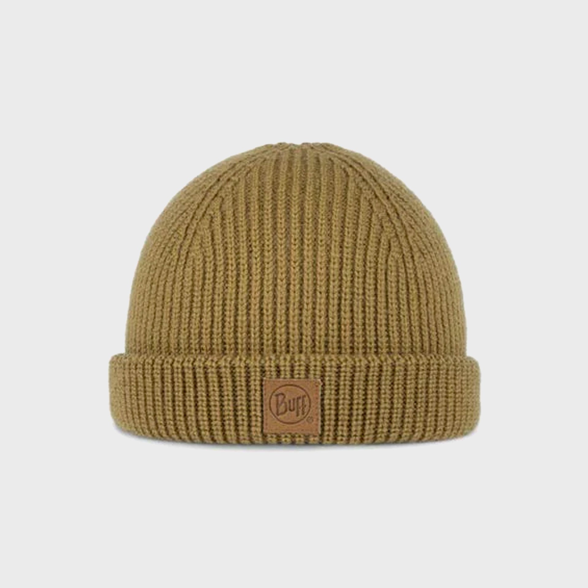 Buff Knitted Kids Beanie Hat - Clum Brindle Brown - ManGo Surfing