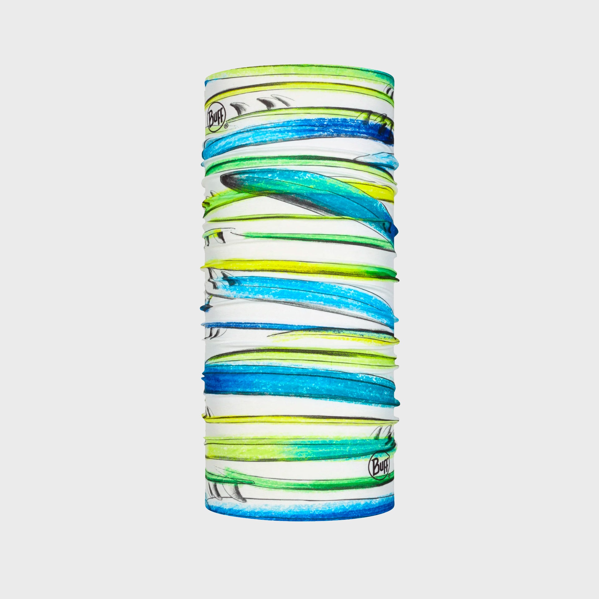 Buff Original Tubular Scarf - Surf Layers Multi - ManGo Surfing