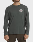 Billabong Mens Rockies Long Sleeve T-Shirt - Slate Green