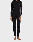Billabong Womens 4/3mm Foil Back Zip Wetsuit - Black