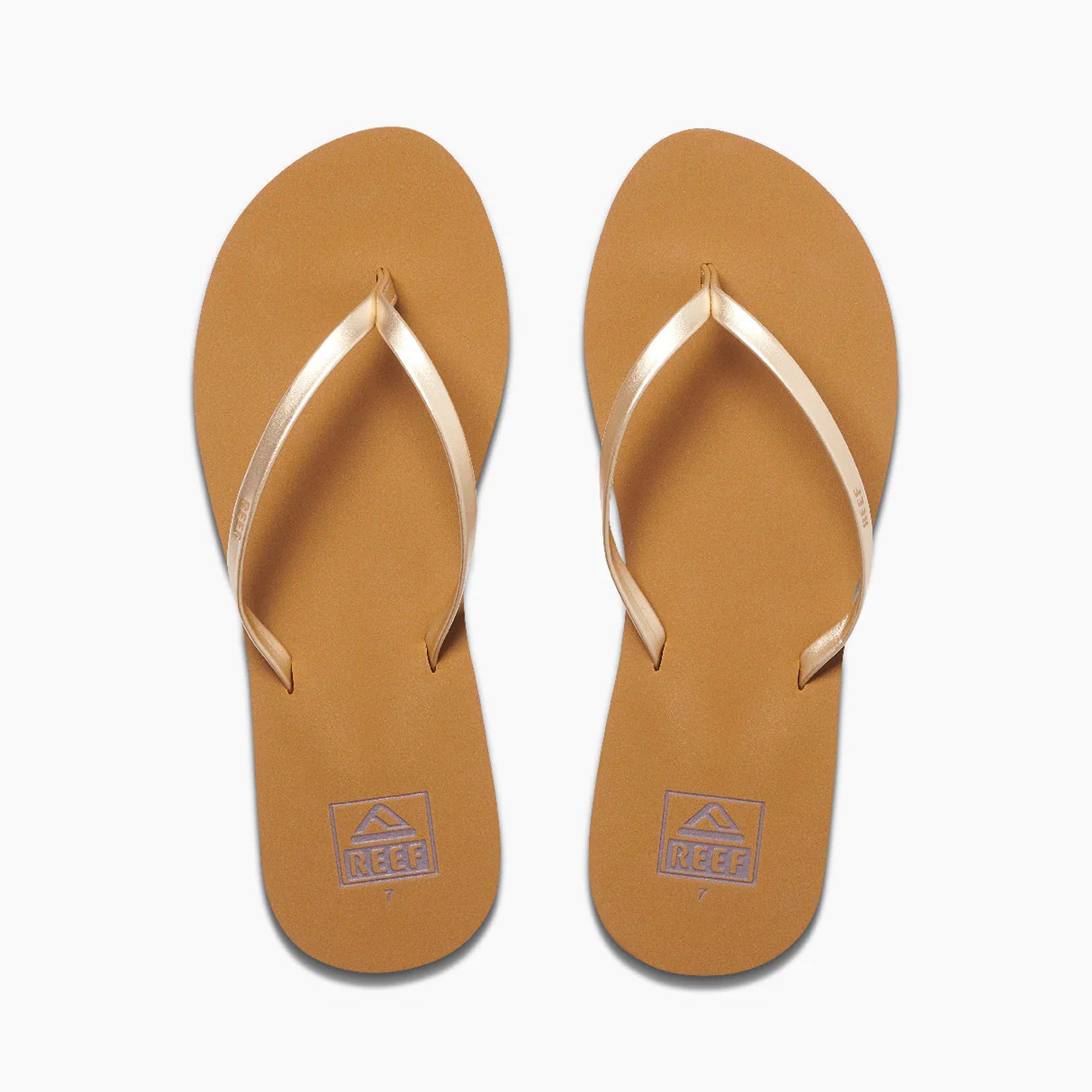 Reef Bliss Nights Flip Flops -Tan/Champagne - ManGo Surfing