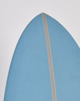 Aloha Twin Pin PU PVCP Surfboard (FCSII) - Blue