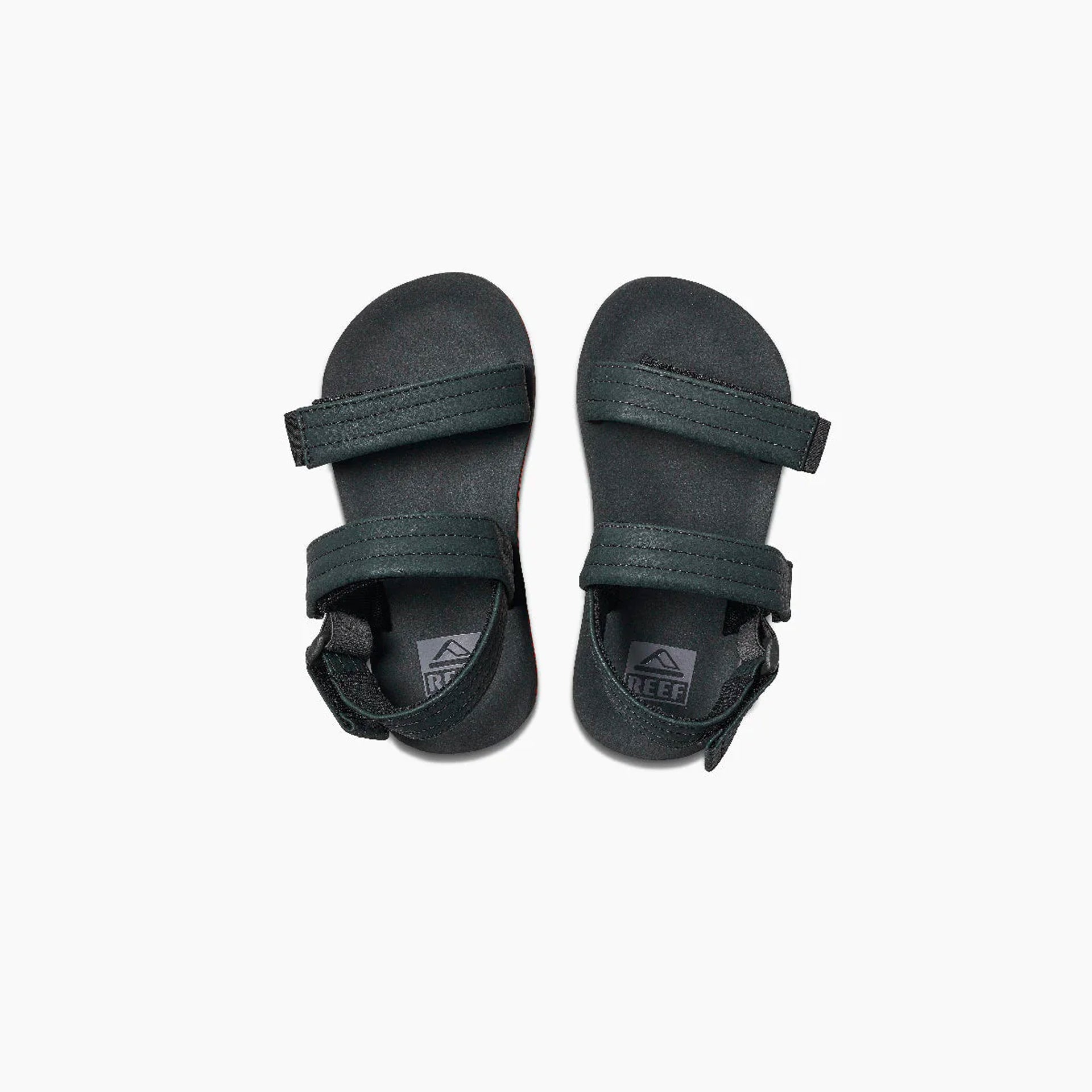 Reef Boys Little Ahi convertible Sandals - Black Orange - ManGo Surfing