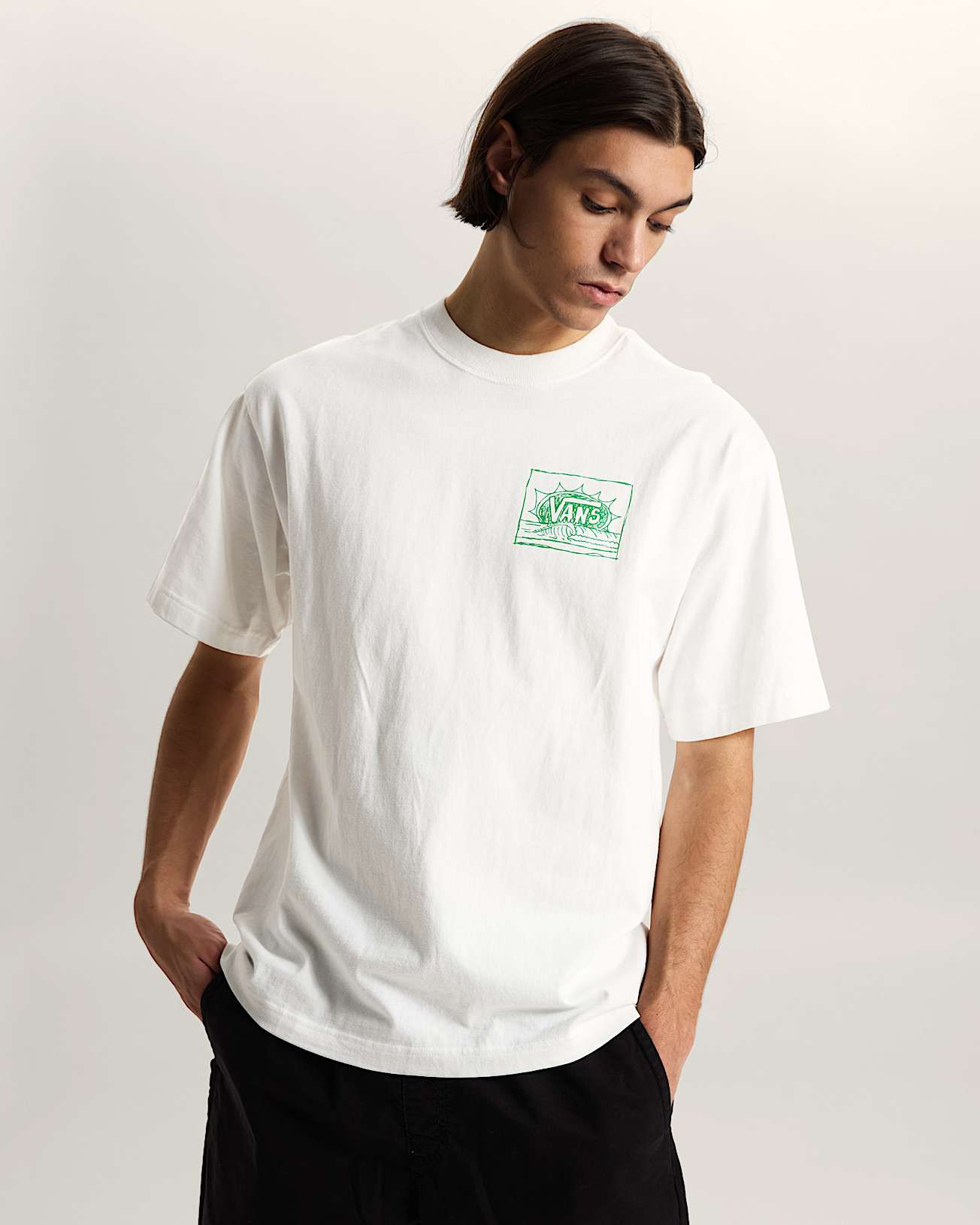 Vans Mens Bright Day Short Sleeve T-Shirt - White
