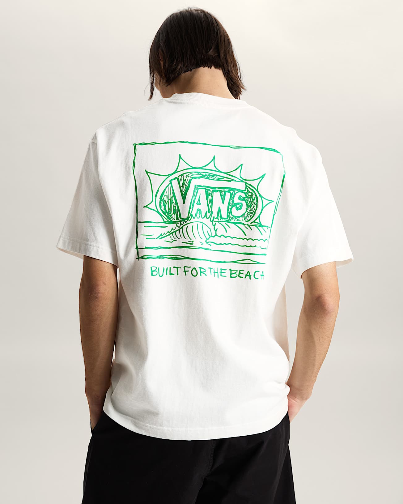 Vans Mens Bright Day Short Sleeve T-Shirt - White