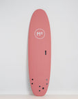 7'0 Surf School Super Soft Surfboard - Screw Thru 3F - Coral - ManGo Surfing