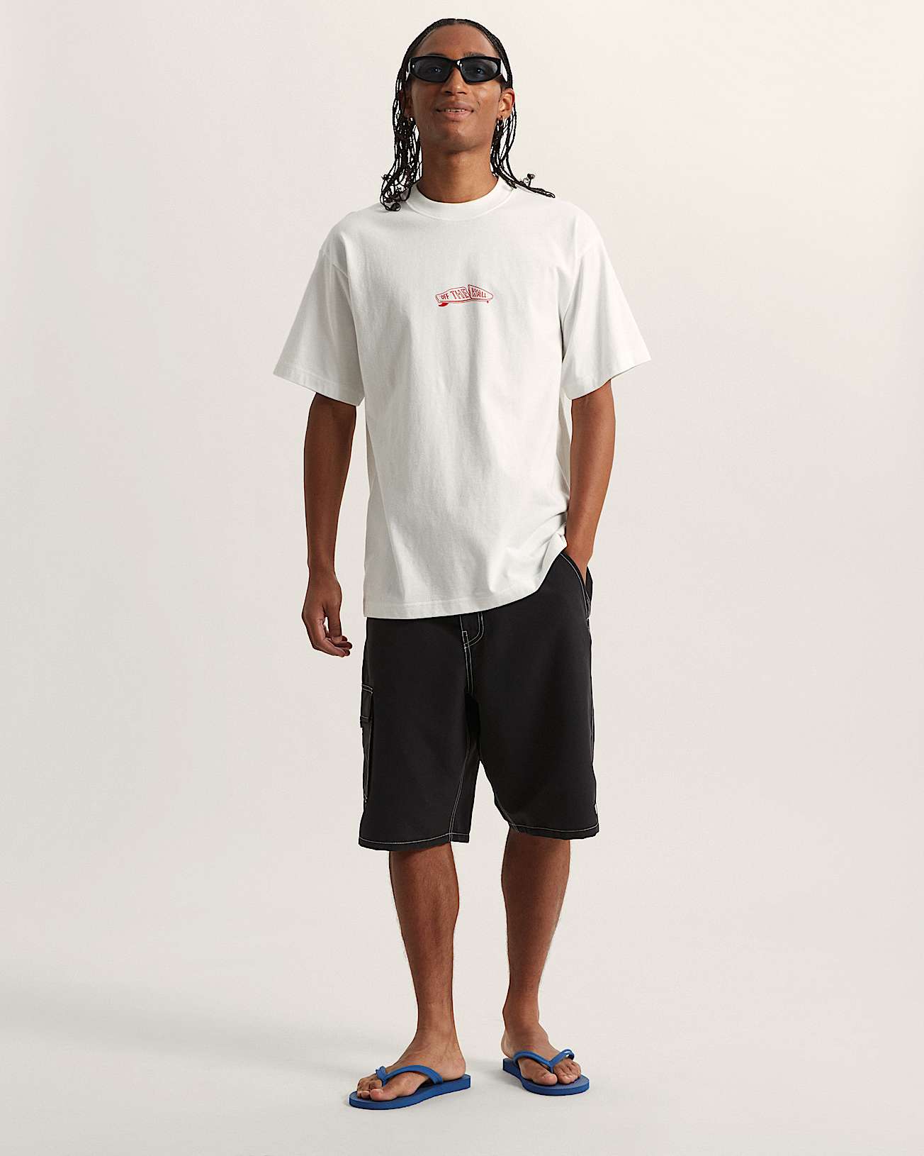 Vans Mens Buckled Short Sleeve T-Shirt - White