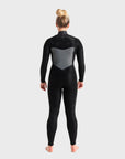 C-Skins Solace 4/3 Chest Zip Wetsuit - Raven Black/Unity/Green Ash - ManGo Surfing