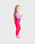 C-Skins C-KID Baby Steamer Wetsuit - Coral/Lilac/Bright Coral - ManGo Surfing