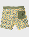 Captain Fin Mens Capt Voyager Paisley Boardshorts - Mineral Yellow - ManGo Surfing