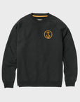 Captain Fin Mens Shweaty Anchor Crew Sweatshirt - Black - ManGo Surfing