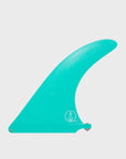 Captain Fin Raked Longboard Fin - 8" - Teal - ManGo Surfing