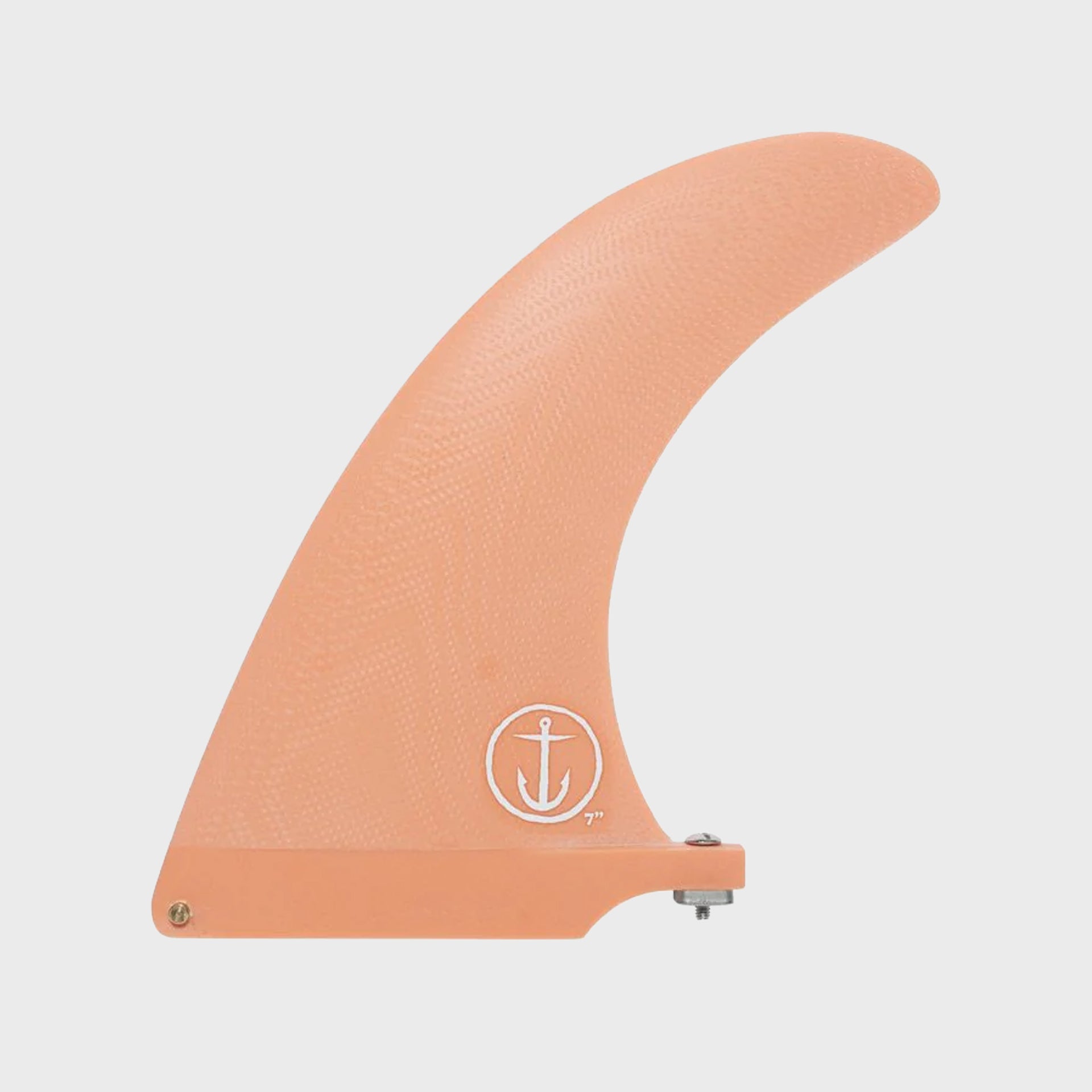 CF Slasher 8 - Longboard Mid Length Fin - 8.0" - Salmon - ManGo Surfing