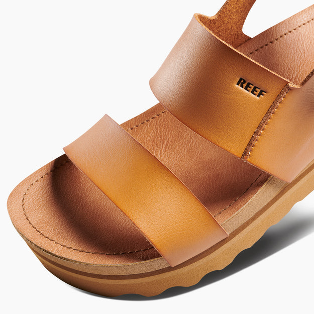 Reef Womens Vista Hi Buckle Sandals - Natural