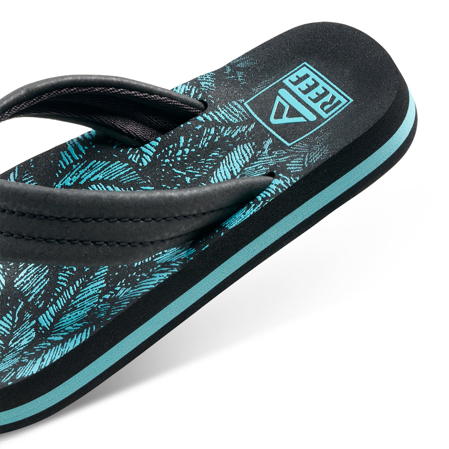 Reef Kids Ahi Flip Flops - Aquifer Palm - ManGo Surfing