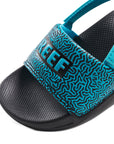 Reef Kids Little One Slide - Blue Coral - ManGo Surfing