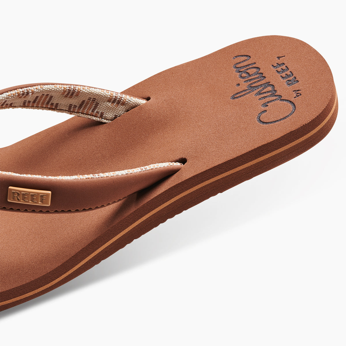 Reef Womens Cushion Sands Flip Flops - Espresso - ManGo Surfing