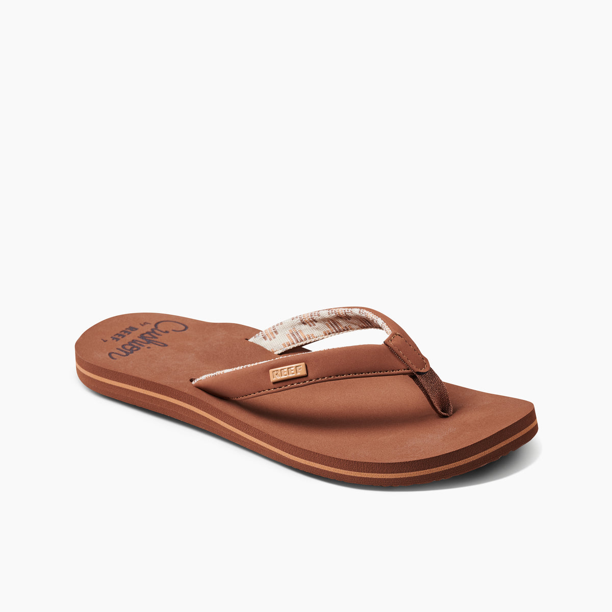 Reef Womens Cushion Sands Flip Flops - Espresso - ManGo Surfing