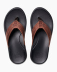 Reef Mens Cushion Phantom 2.0 Leather - Brown/Black - ManGo Surfing