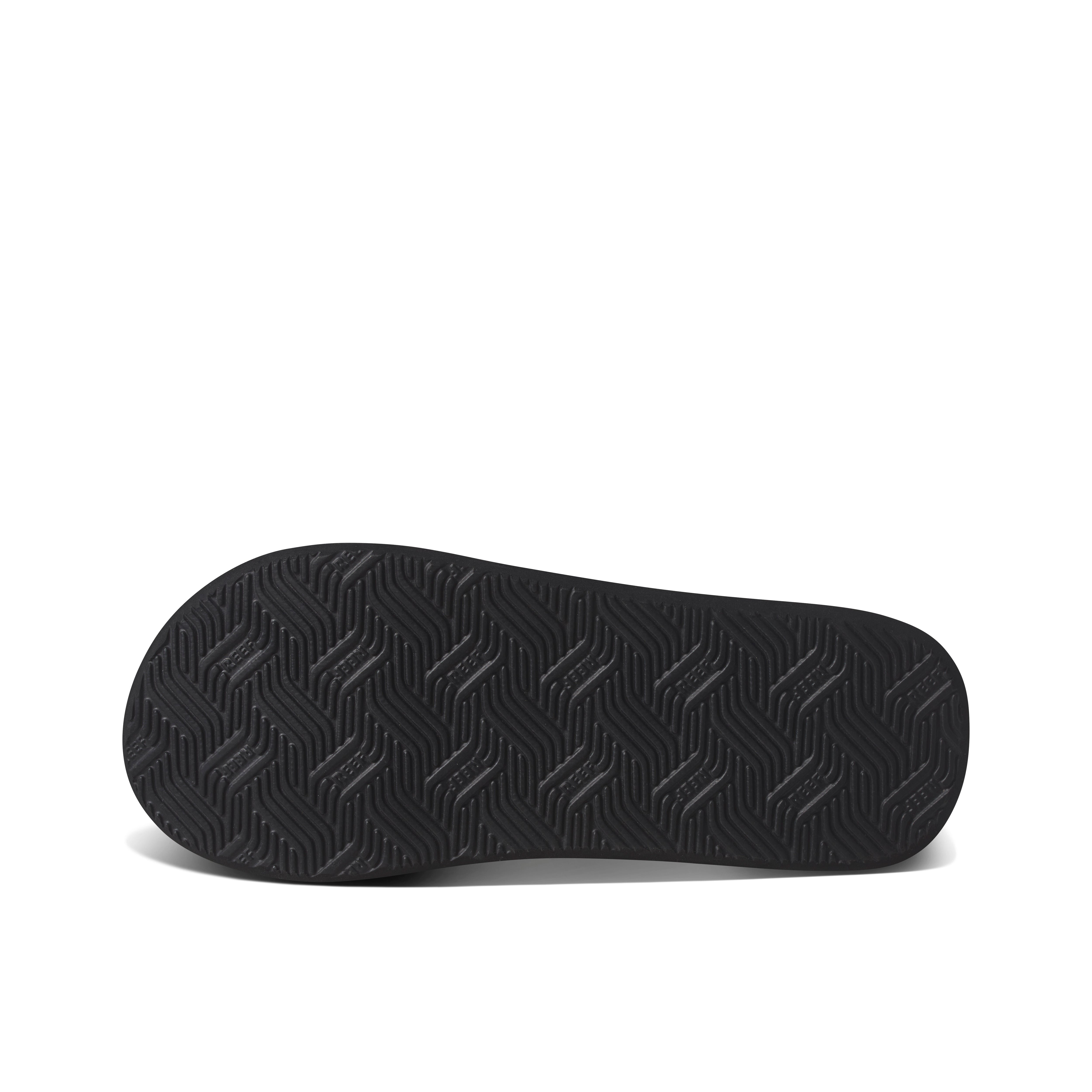 Reef Mens The Layback Flip Flops - Black - ManGo Surfing