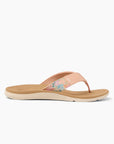 Reef Womens Santa Ana Flip Flops - Peach/Tan